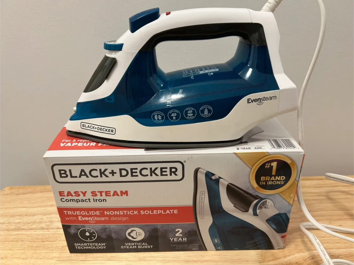 Black+Decker Easy Steam Even Steam Iron - #Cleanout
