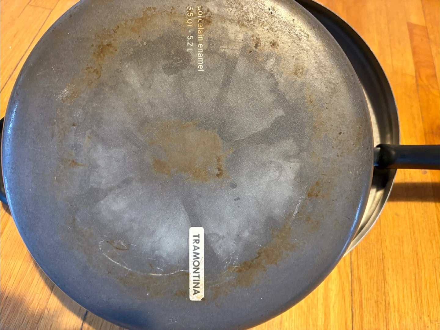 Tramontina 5.5 QT Porcelain Enamel Stock Pot - photo 3