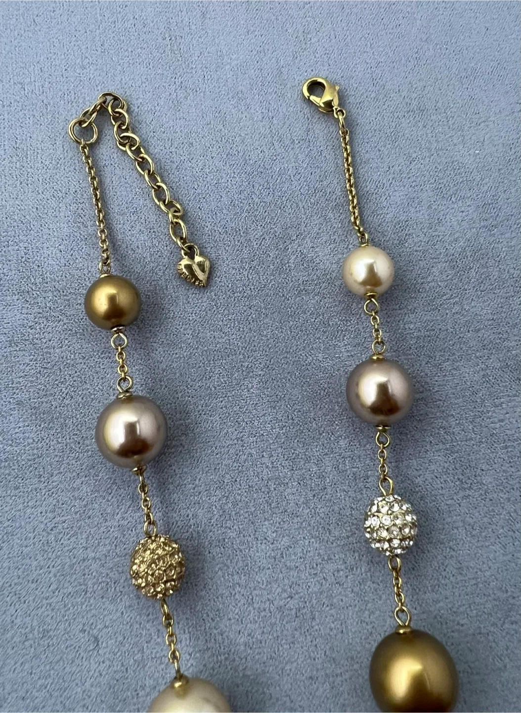 Vintage Rhinestone Necklace image indicator(4)