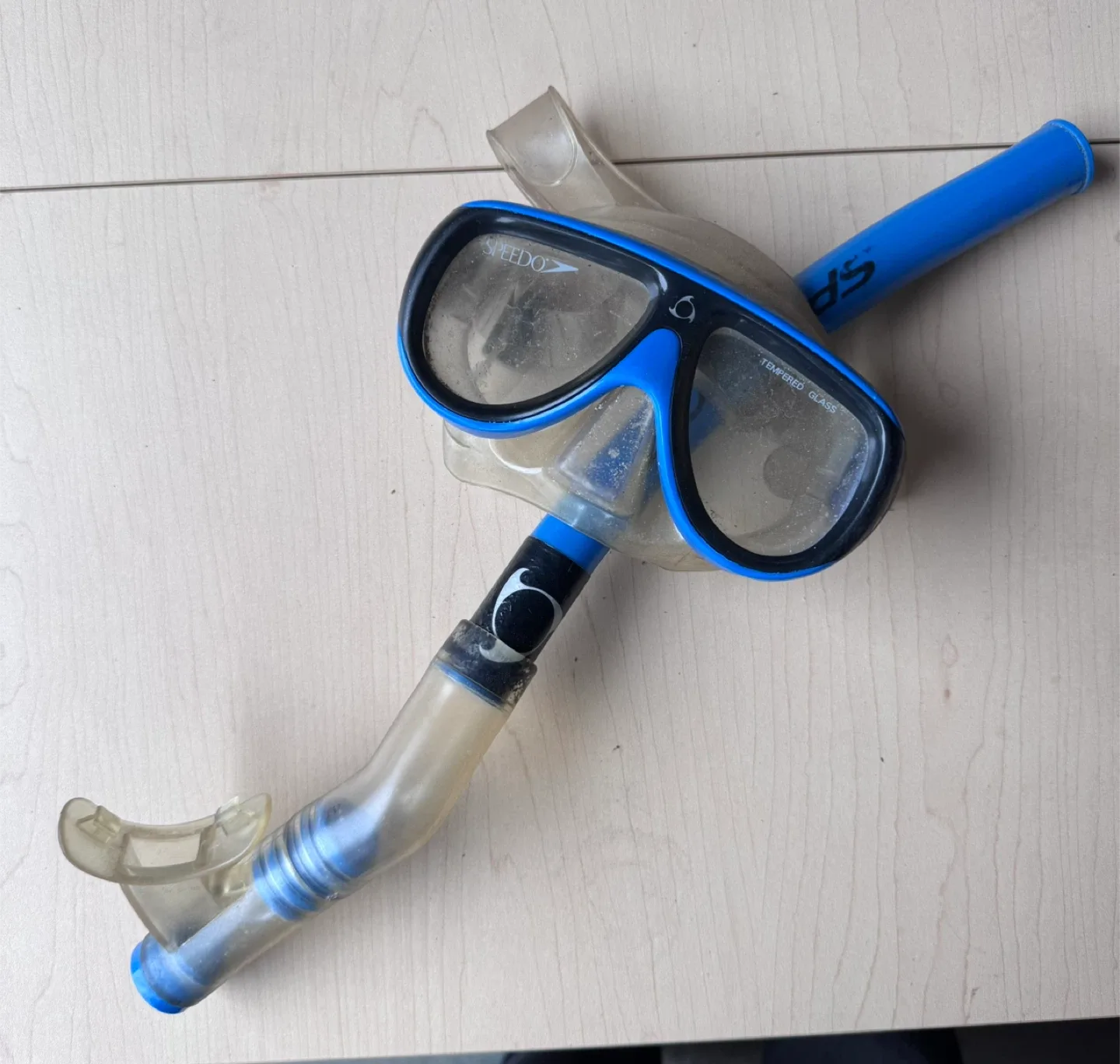 Speedo Snorkel Set - Blue