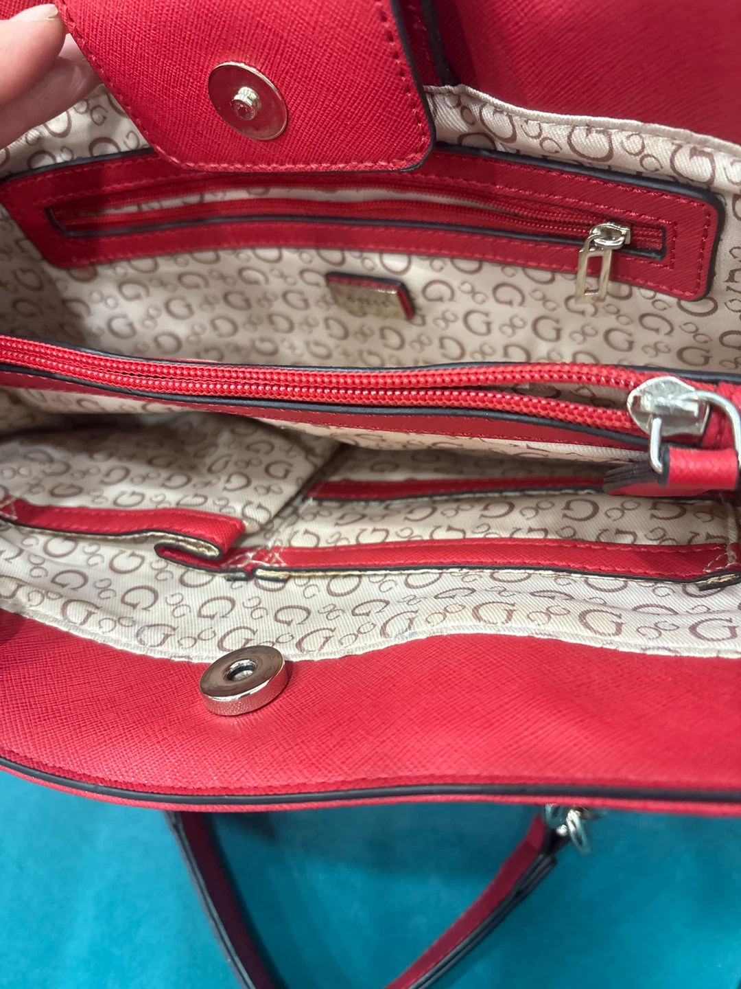 Guess Red Tote Bag - photo 2