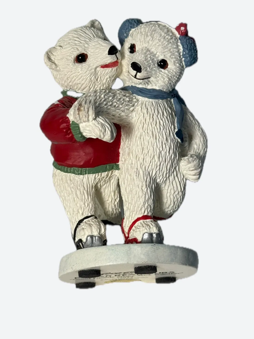 Vintage Coca-Cola polar bear figurine from 1995