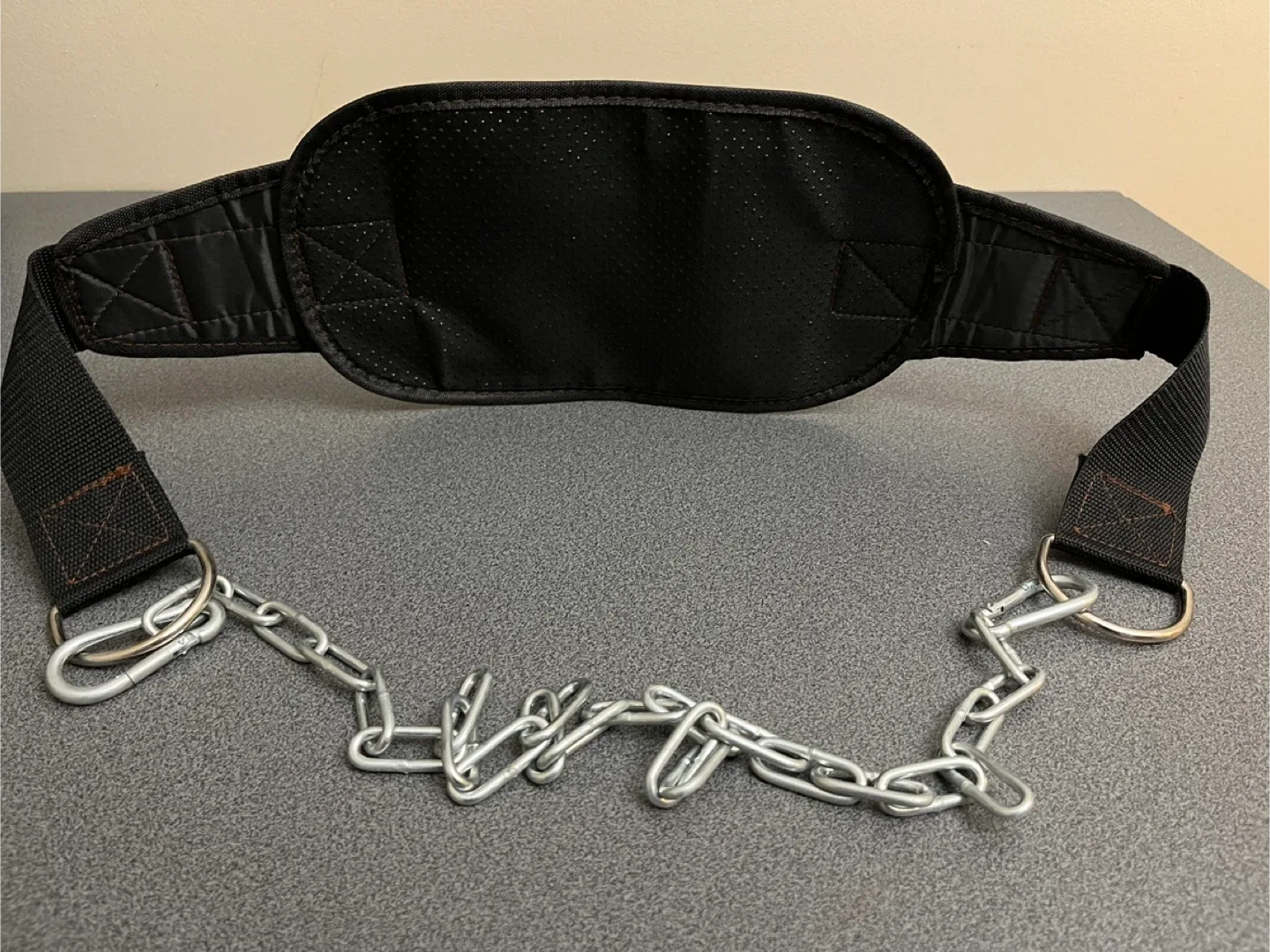 Weight Lifting Belt with Chain