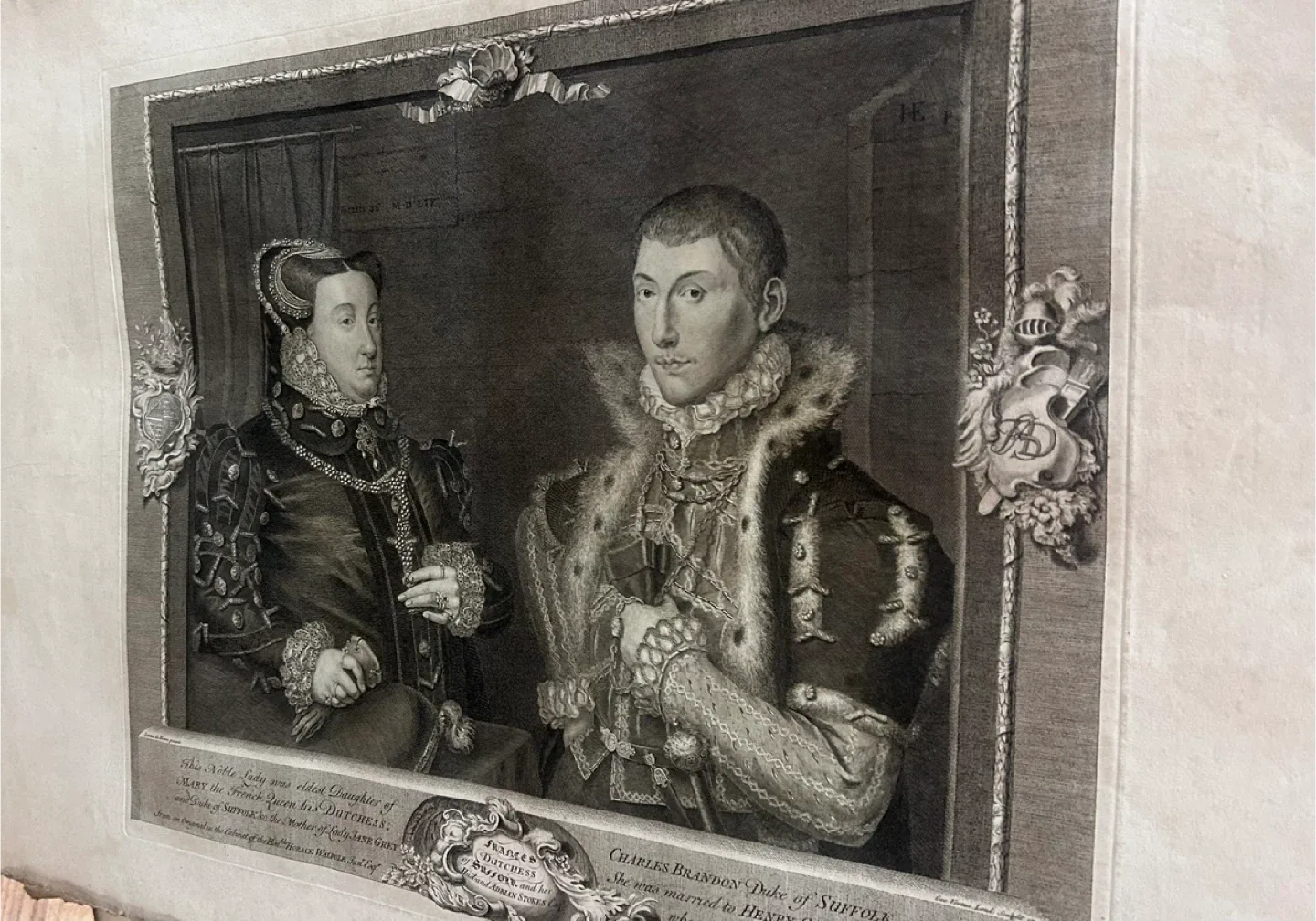 1748 print by George Vertue