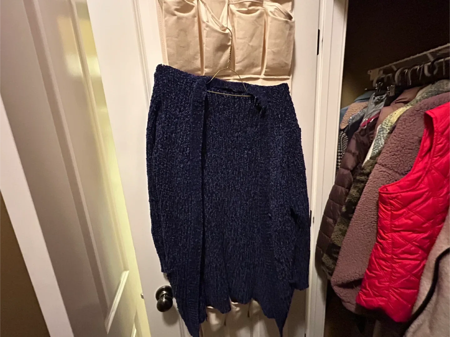 Blue Knit Cardigan - Cozy & Stylish!