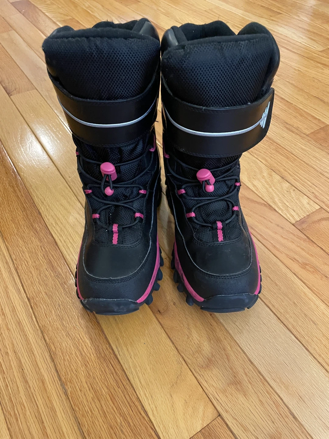 Cougar Tilly Black & Pink Winter Boots - Size 5
