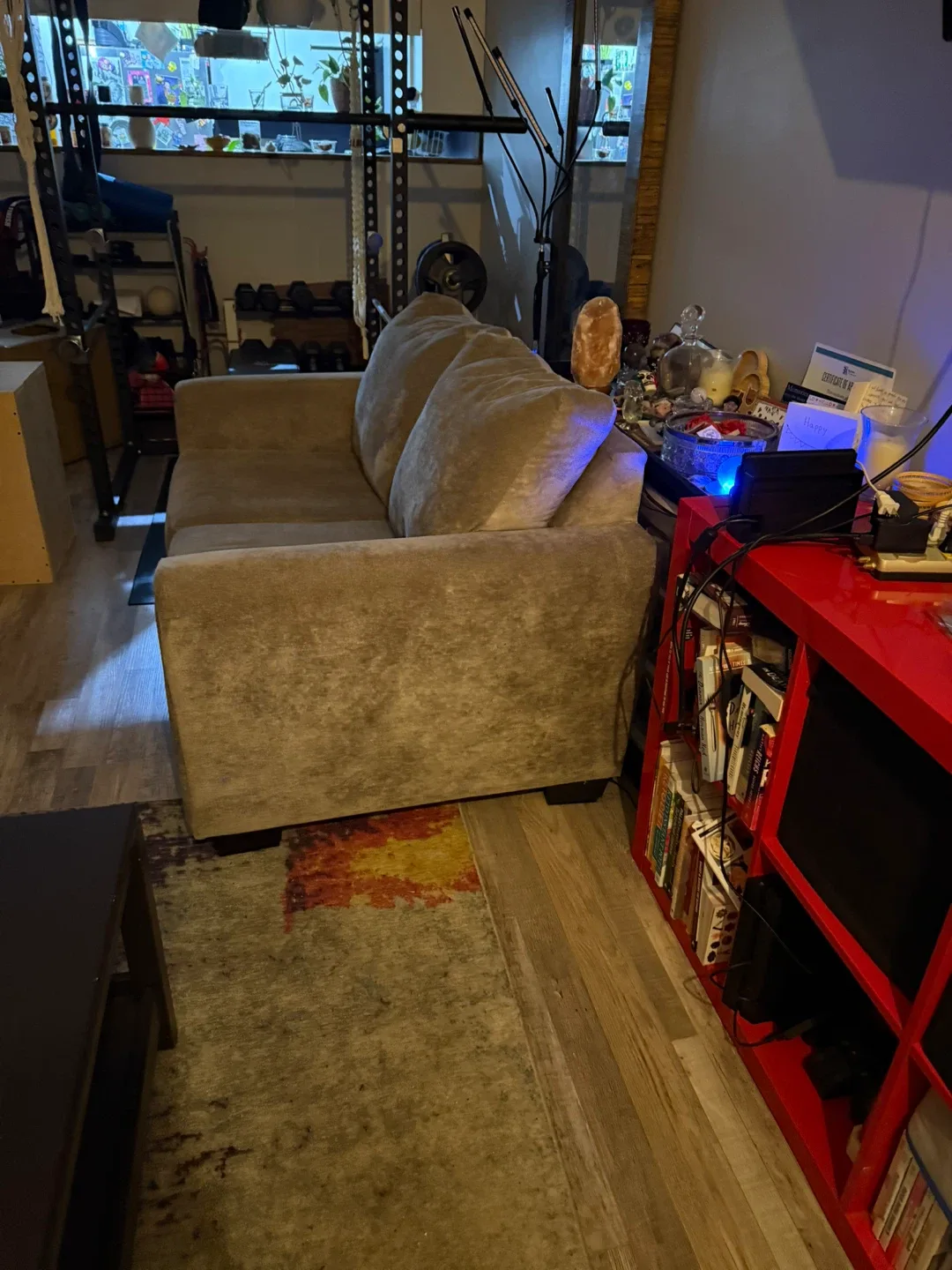 Beige Loveseat Sofa image indicator(2)