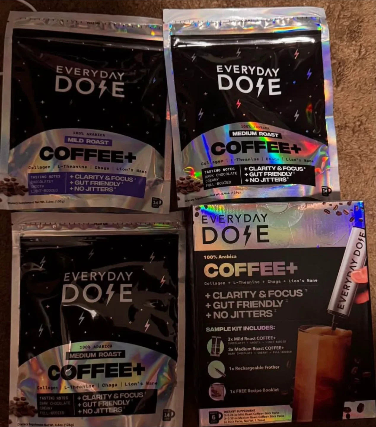 MUST GO! Everyday Dose Coffee+ Variety Pack