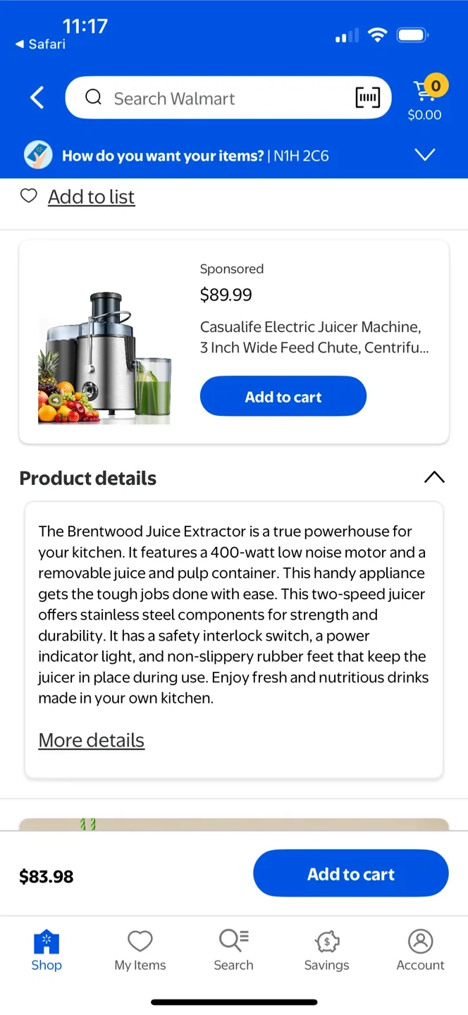 Brentwood JC-452 2-Speed Juicer image indicator(2)
