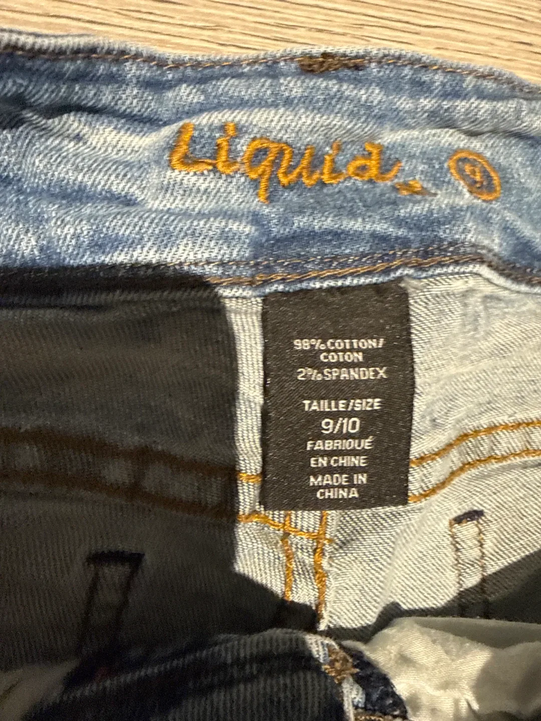 Liquid Jeans Size 9/10 image indicator(2)