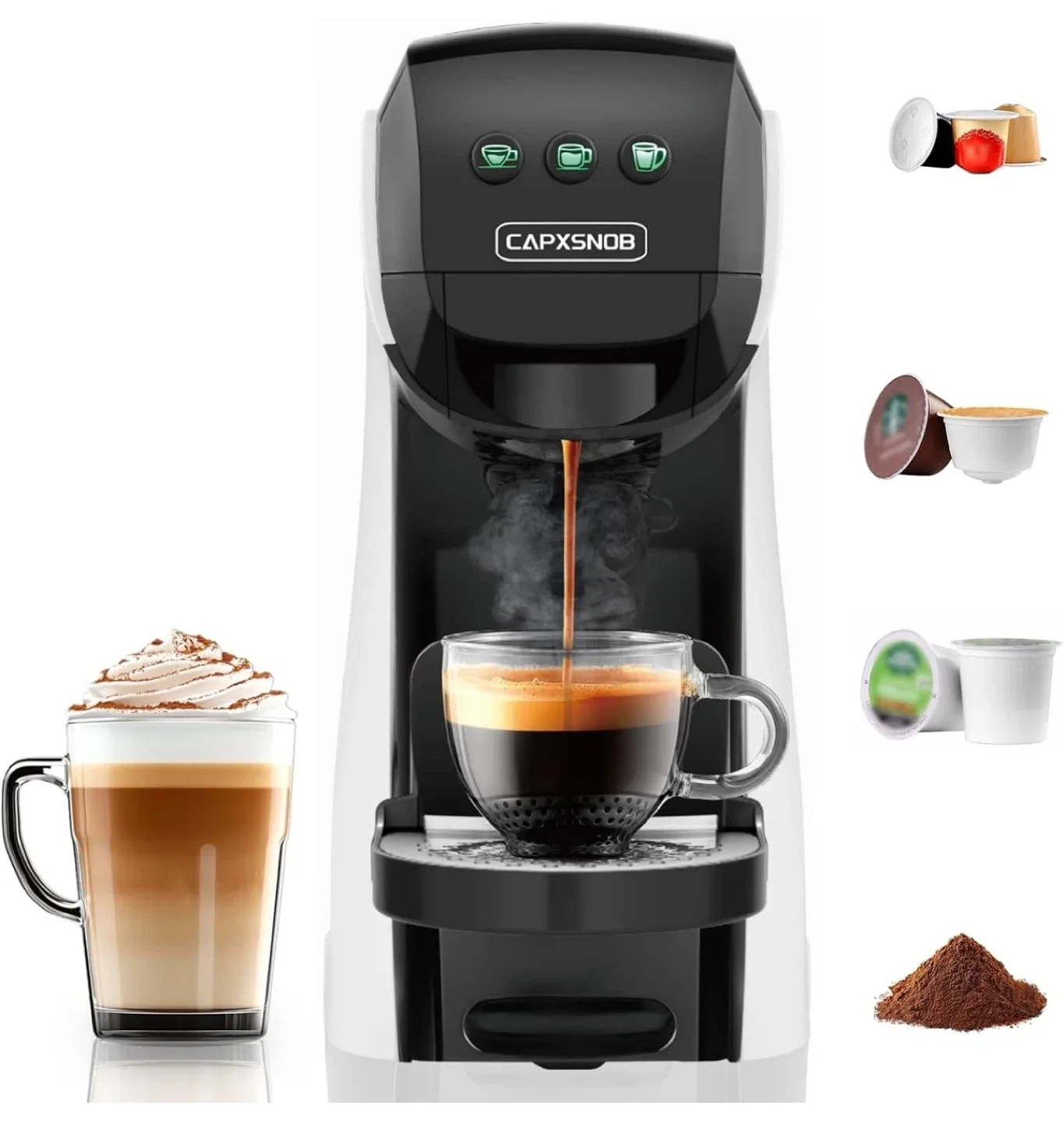 Coffee Maker 28 oz Reservoir #Cleanout image indicator(3)