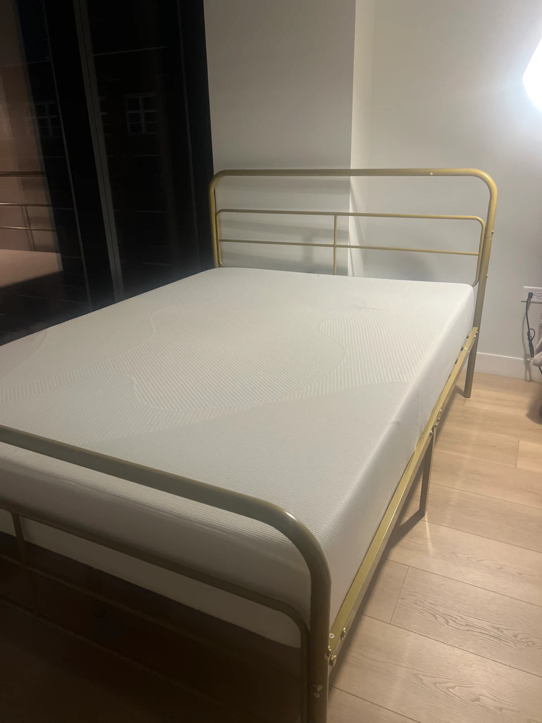 Bed Frame and mattress