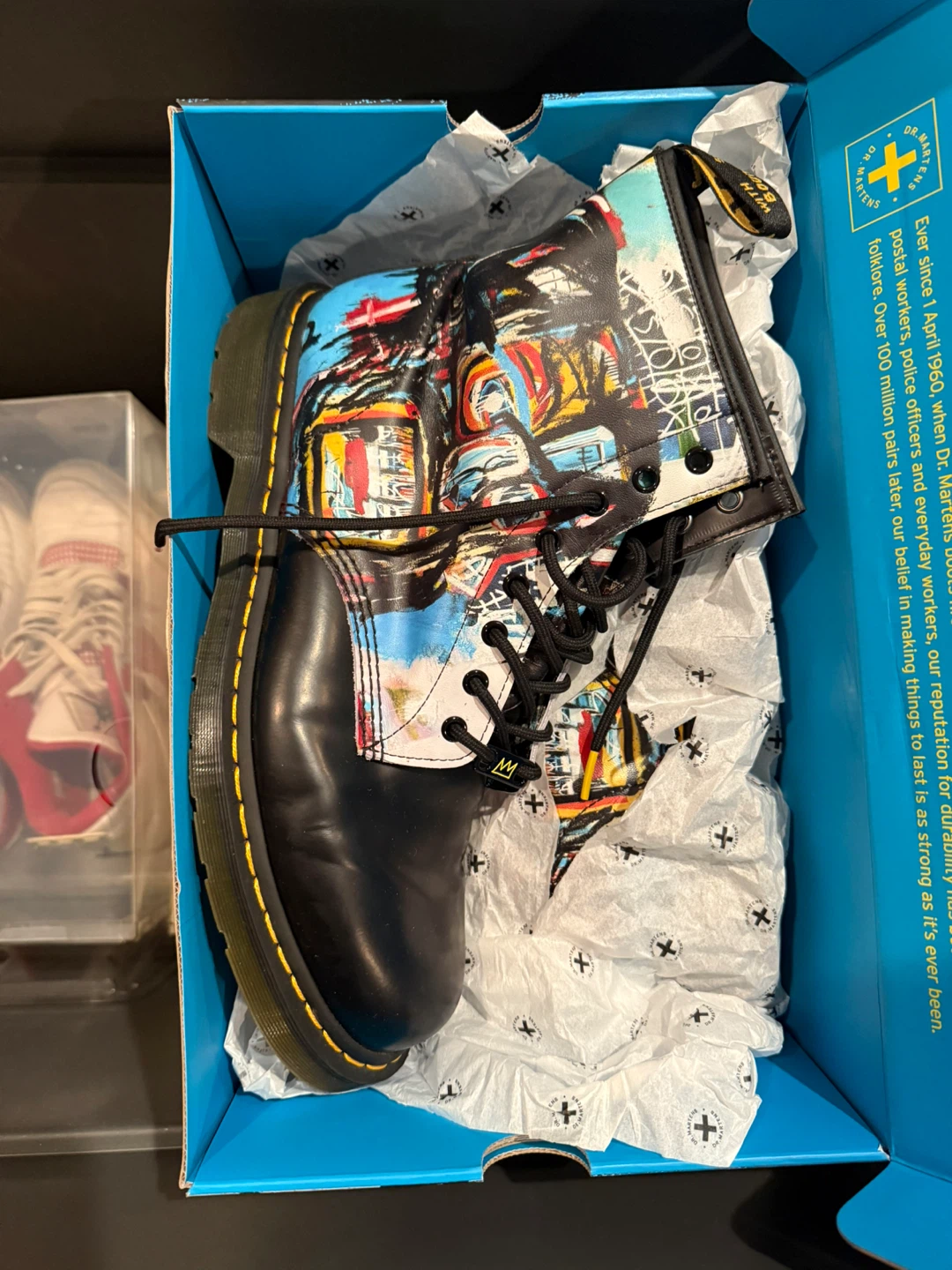 Dr. Martens x Basquiat 1460 Leather Boots - photo 3