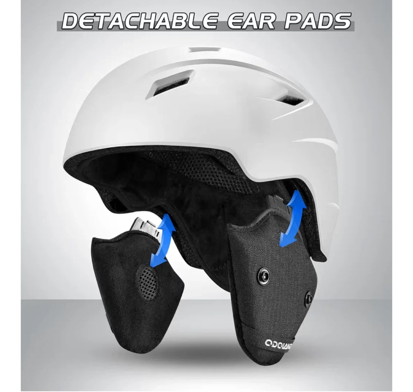 New! White Snow Ski Helmet, Size S image indicator(4)