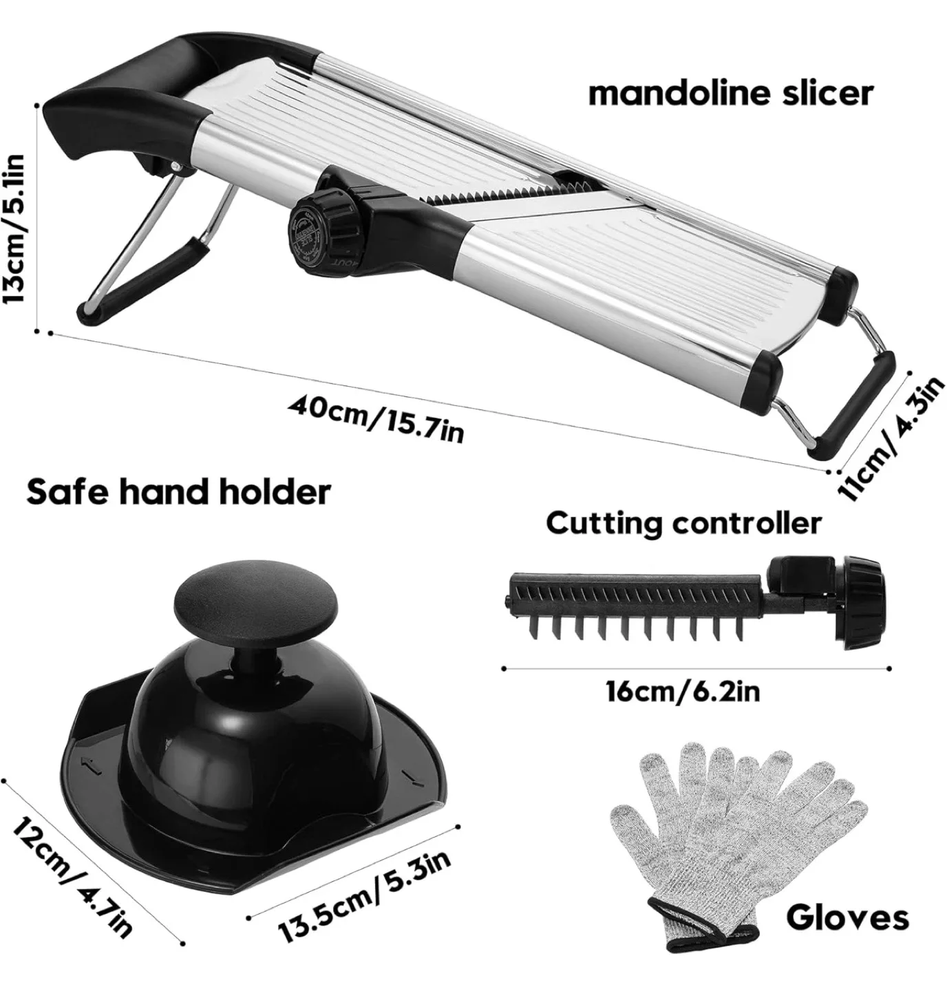 Mandoline Slicer #Cleanout image indicator(3)
