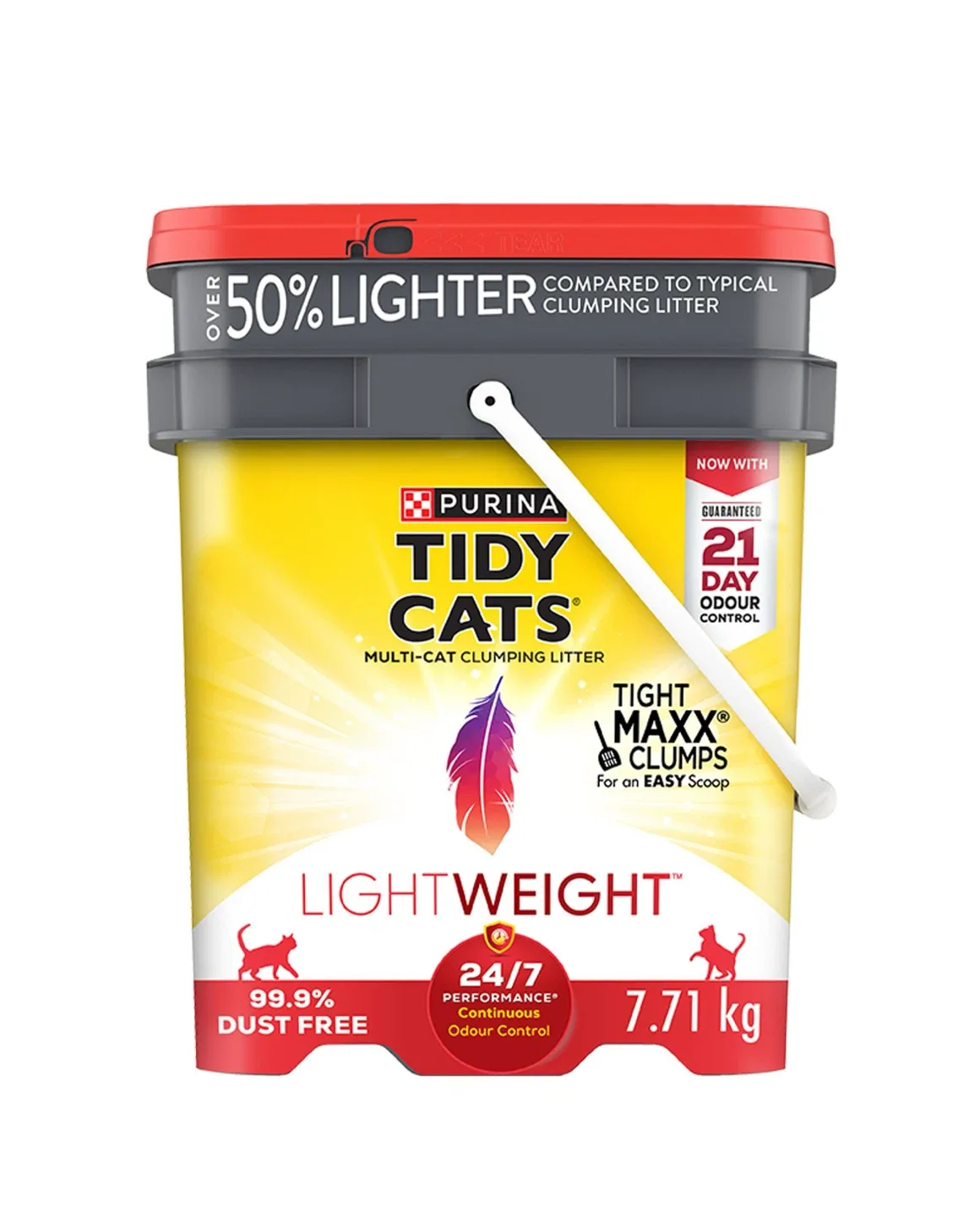 New Purina Tidy Cats Lightweight Litter (7.71 kg) #cleanout