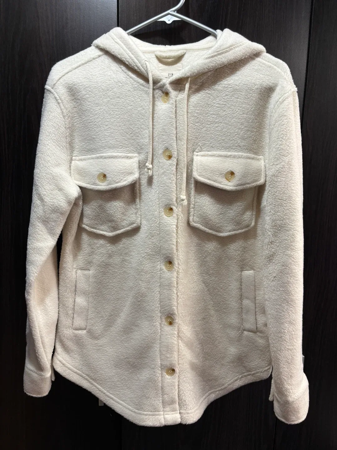 Thread & Supply Women’s Fleece Button-Up Hoodie -  Size XS