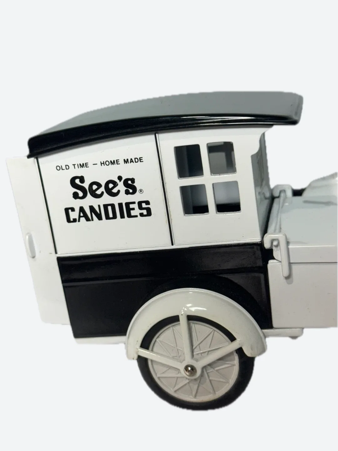 Vintage See's Candies Delivery Motorcycle- No driver image indicator(9)