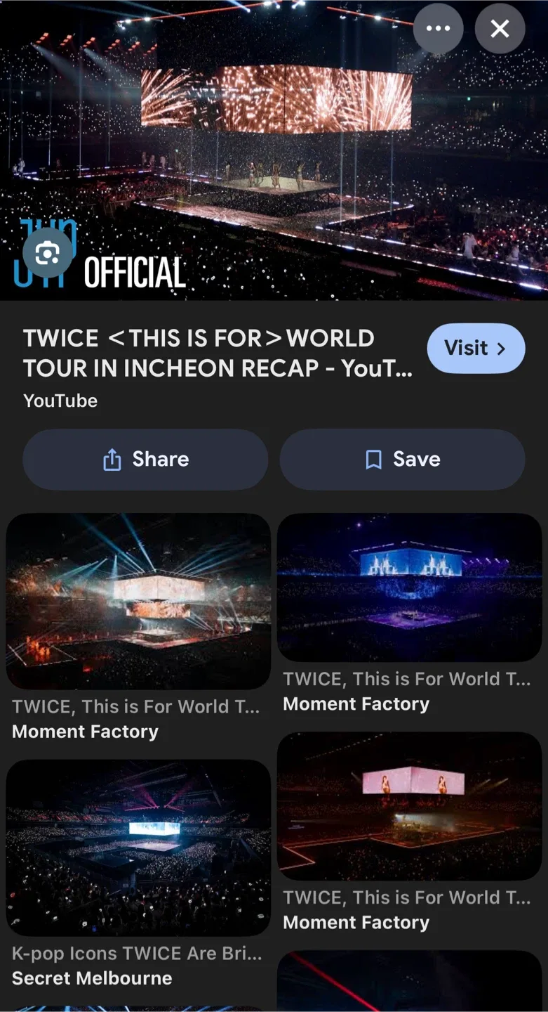 TWICE Concert Ticket - Rogers Arena, Vancouver - Jan 9, 2026 image indicator(6)