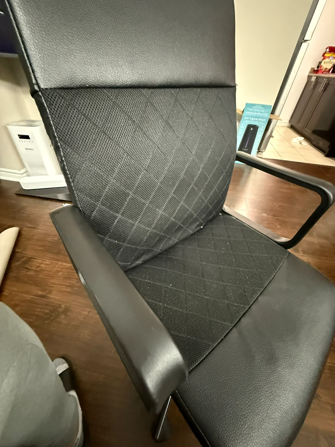Black Office Chair - Gently Used - photo 2