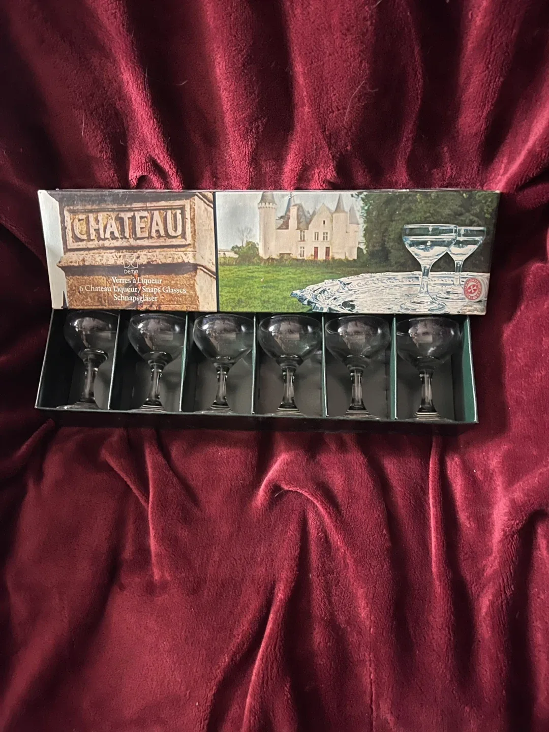 Chateau Liqueur/Snaps Glasses (Set of 6)