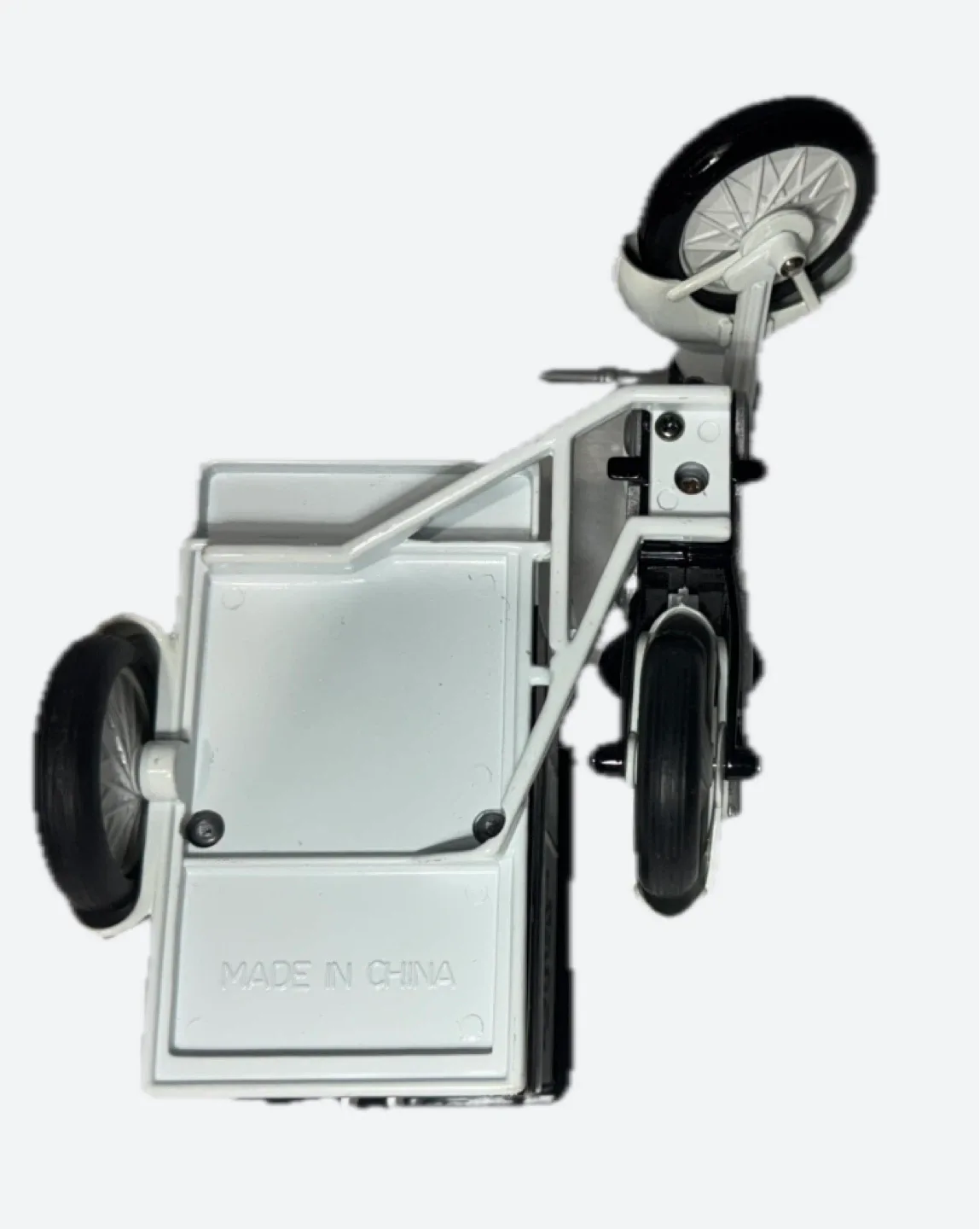 Vintage See's Candies Delivery Motorcycle- No driver image indicator(10)