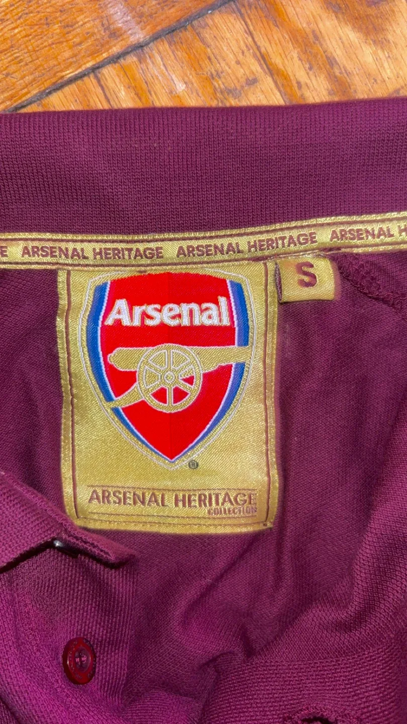 Arsenal Highbury Polo Shirt, Size S image indicator(3)