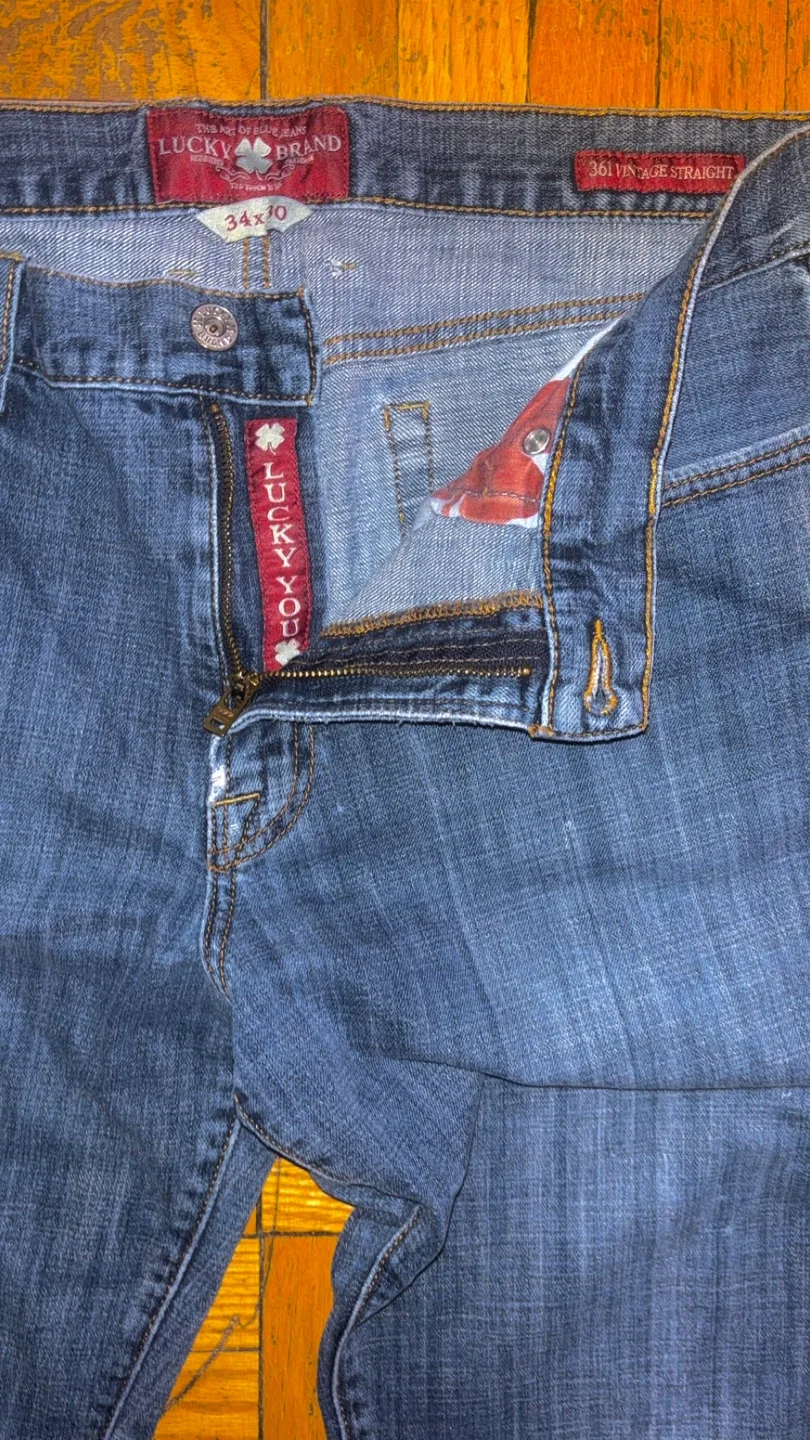 Lucky Brand 361 Vintage Straight Jeans, 34x30 image indicator(2)