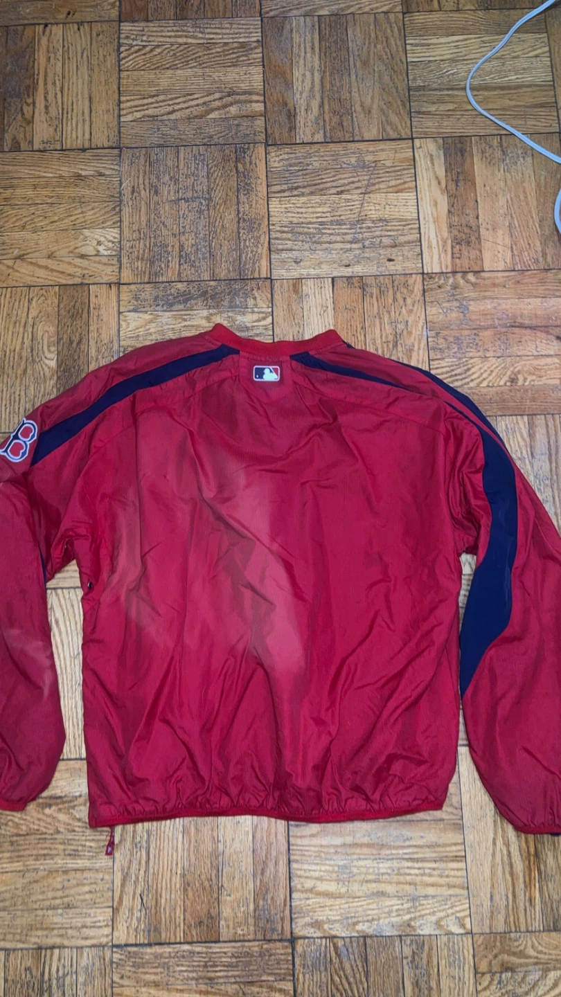 Majestic MLB Boston Red Sox Pullover - Size M - photo 3