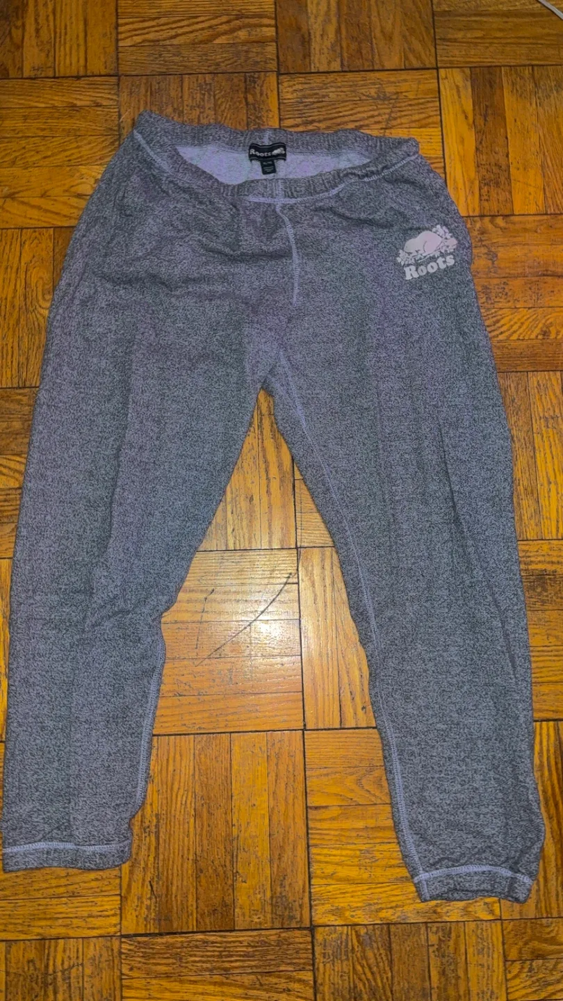 Roots Salt & Pepper Sweatpants - Size XL