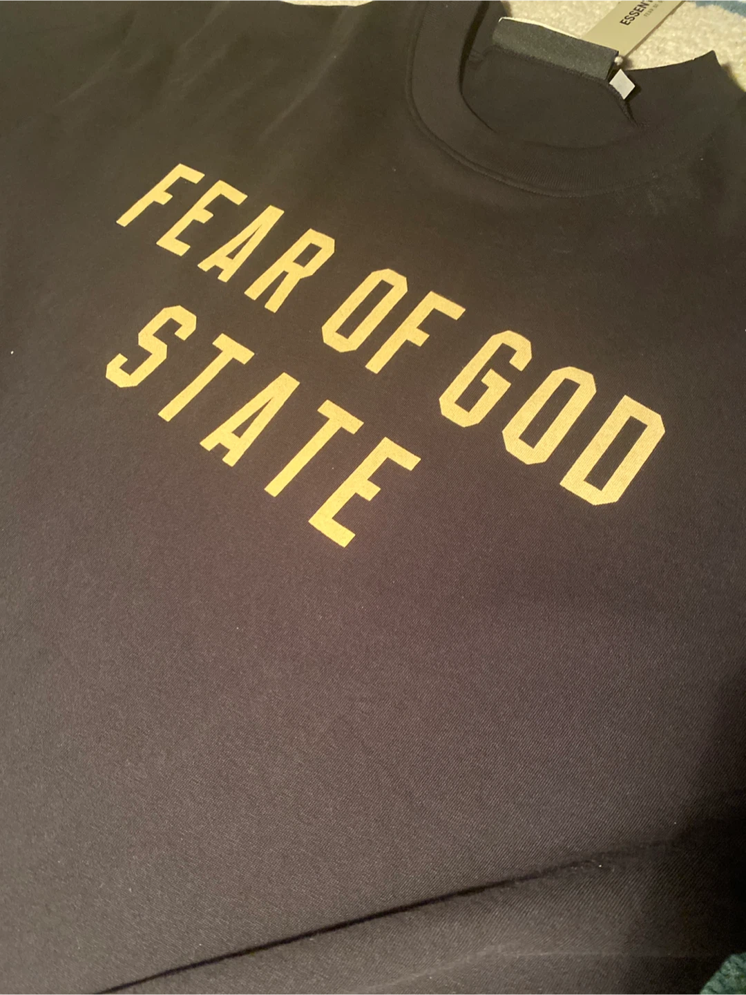 Essentials Fear of God State Tee - Size L - photo 2
