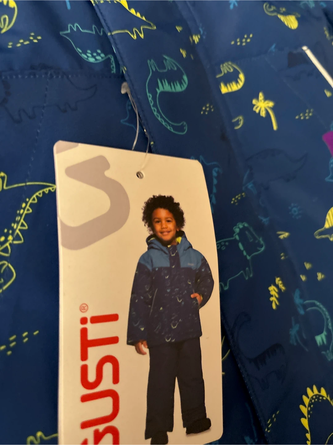 Gusti 24M Snowsuit - Dino Pattern - photo 2