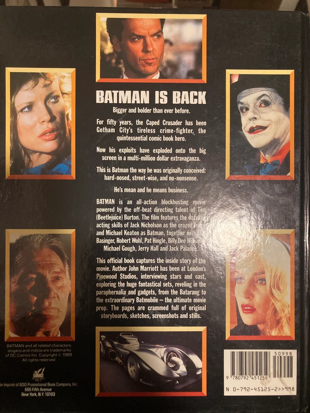 Batman The official Book of the 1989 Movie  $30 image indicator(2)