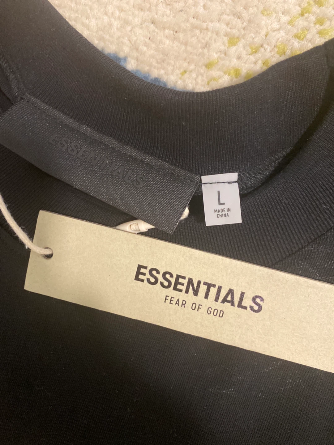Essentials Fear of God State Tee - Size L - photo 3