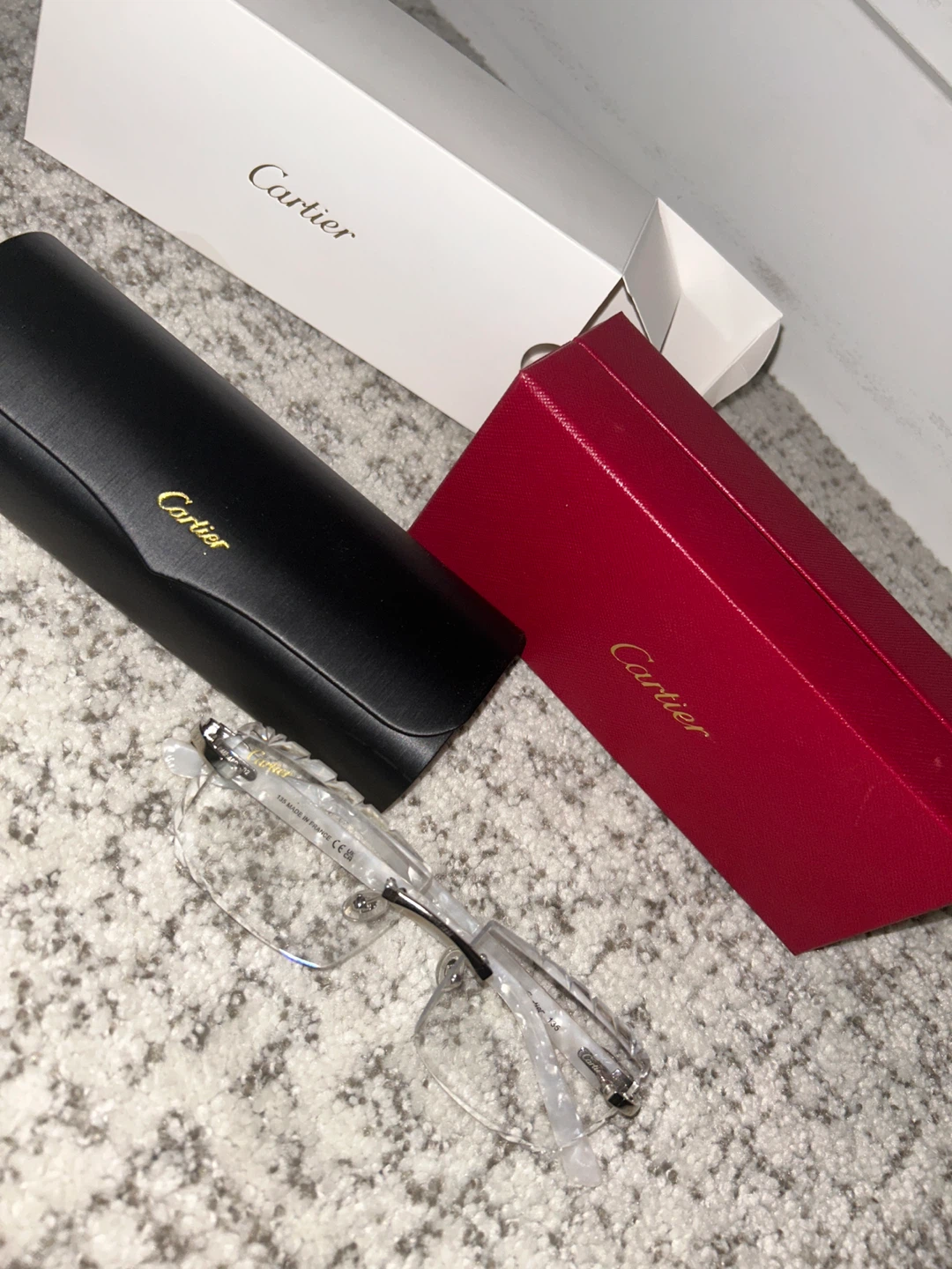 Cartier Eyeglasses with Case