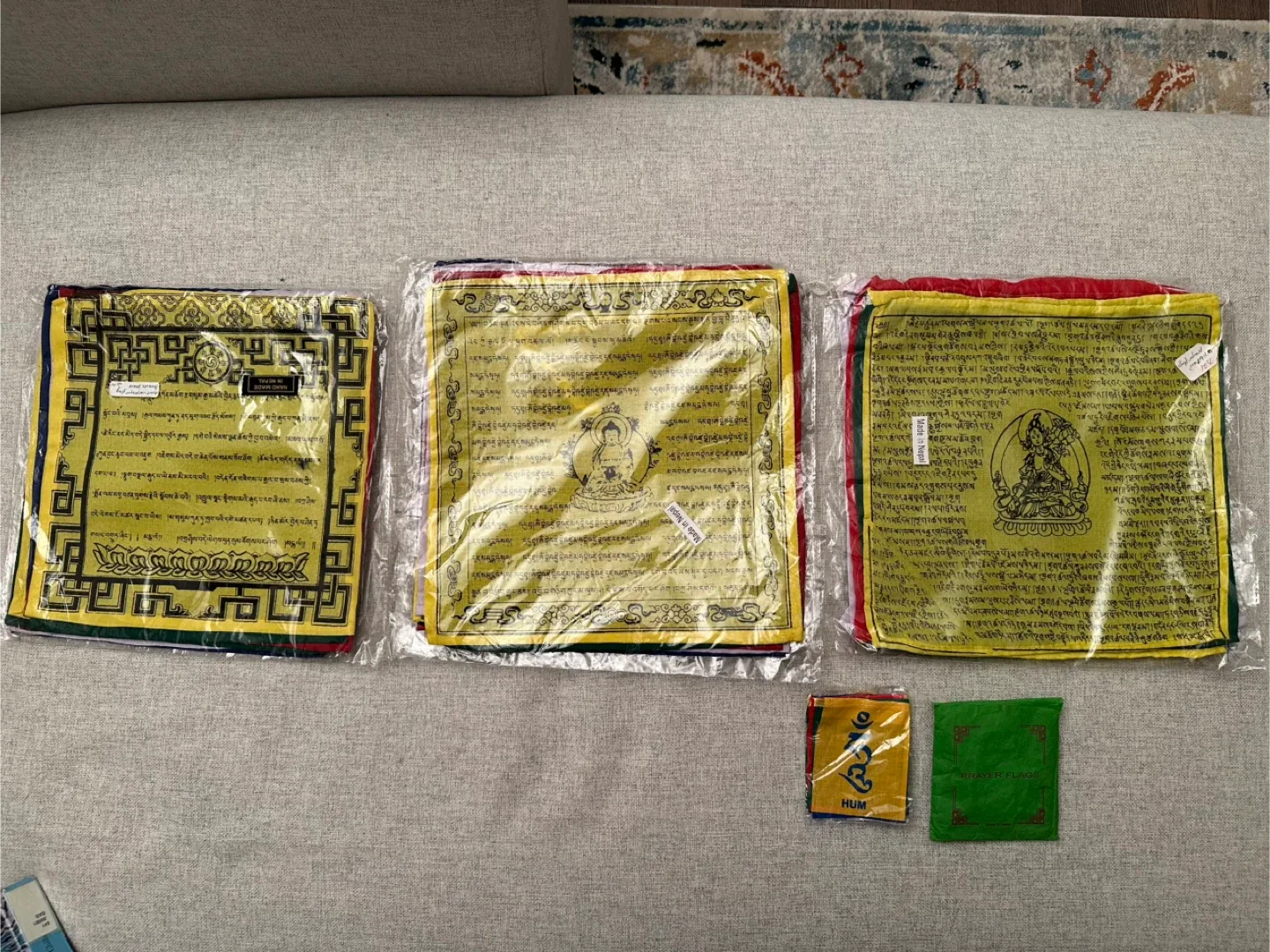 Tibetan prayer flags