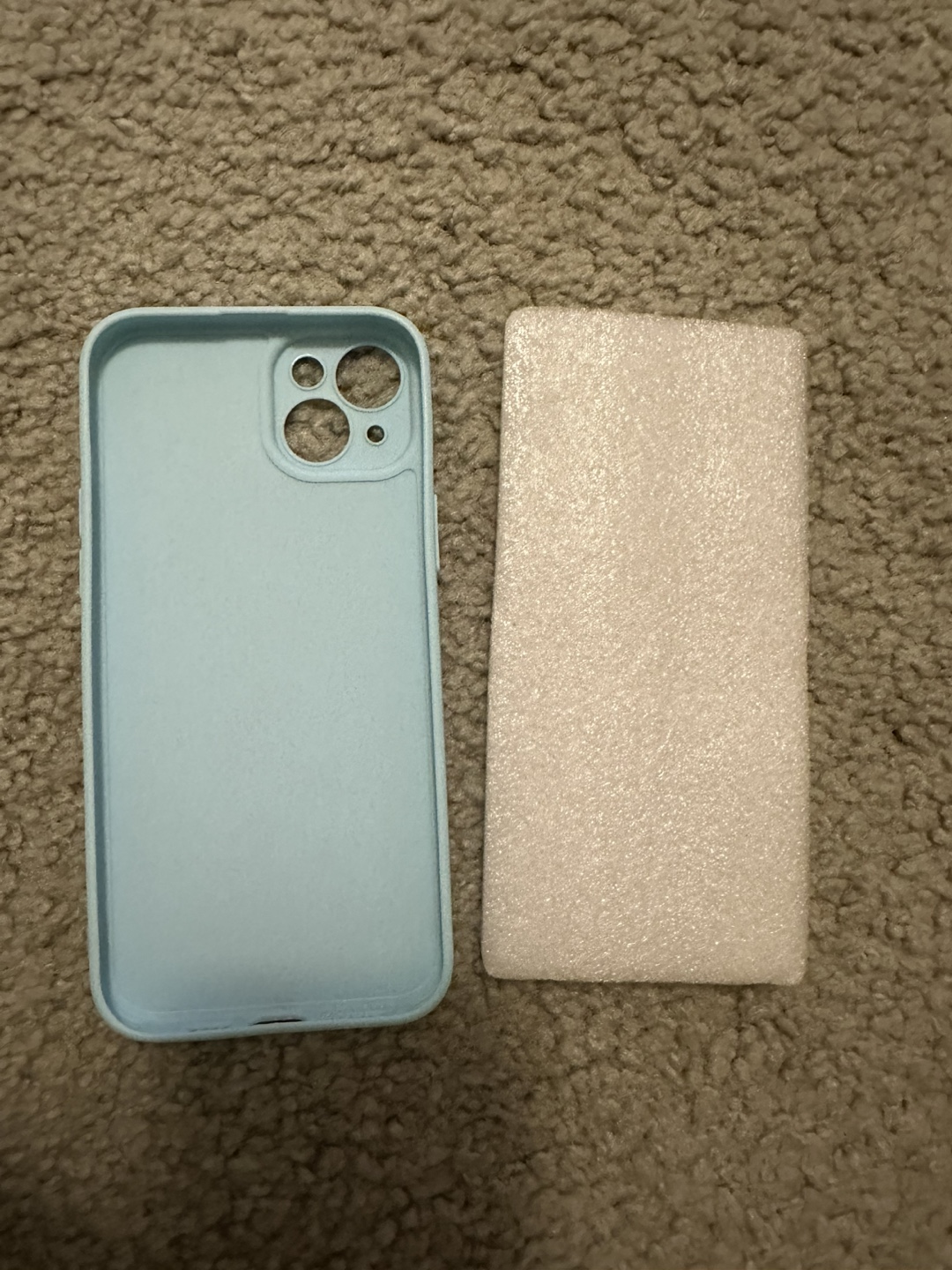 iPhone 13 Pro Light Blue Silicone Case - photo 2