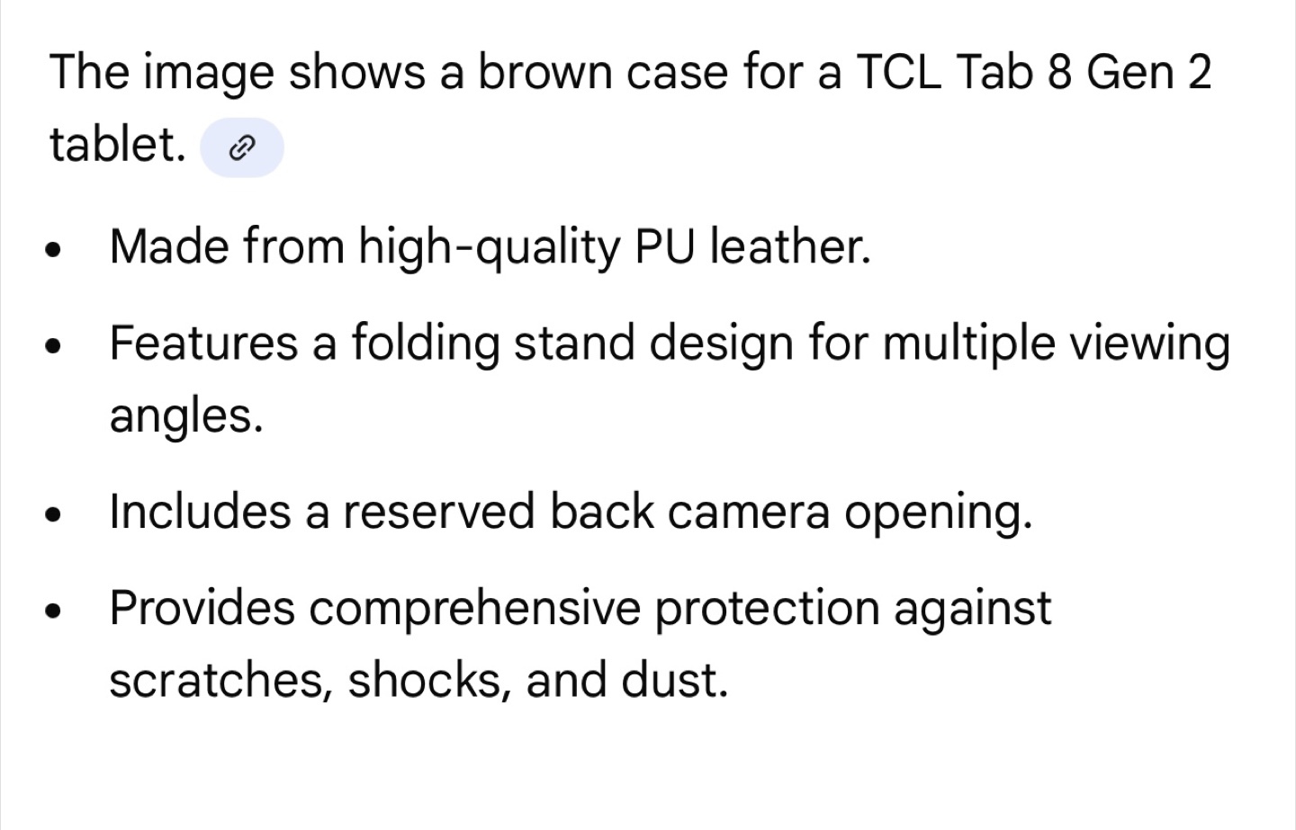 TCL Tab 8 Gen 2 Brown Tablet Case - photo 5