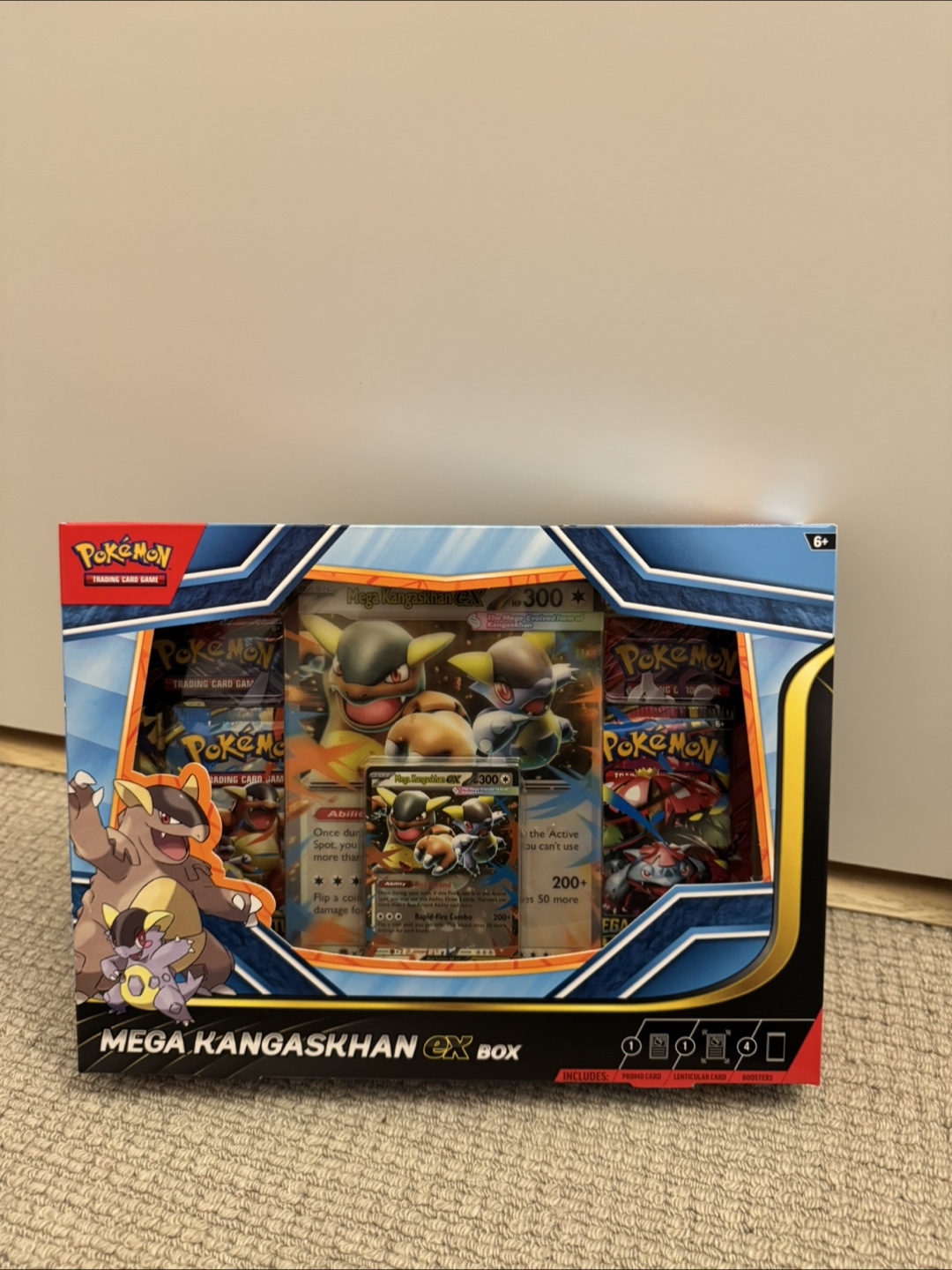 Pokemon mega kangaskhan ex box