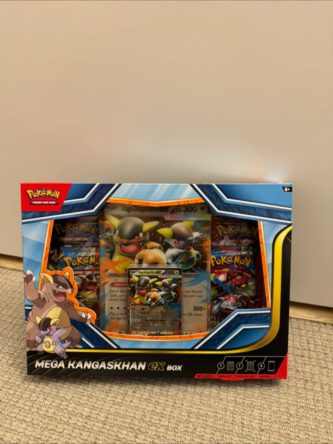 Pokemon mega kangaskhan ex box
