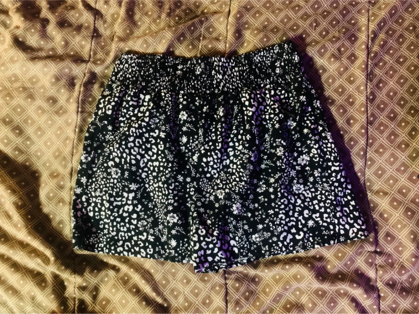 Black & White Print Skort Size small image indicator(3)