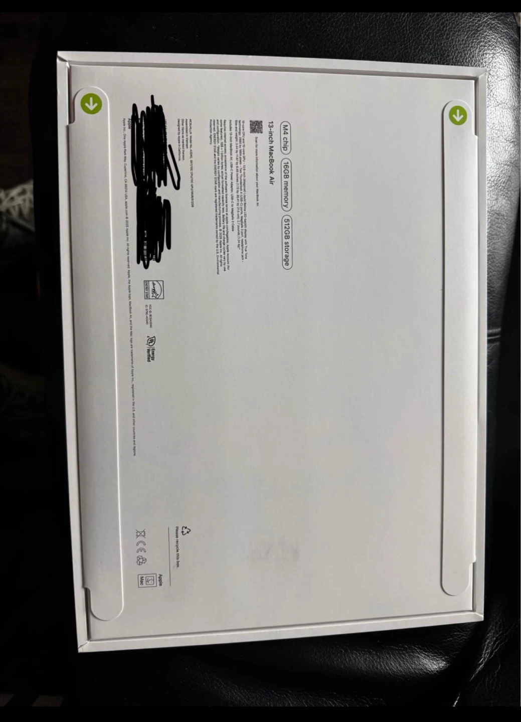 New Apple MacBook Air, 13inch, 512gb, 16gb ram - photo 2