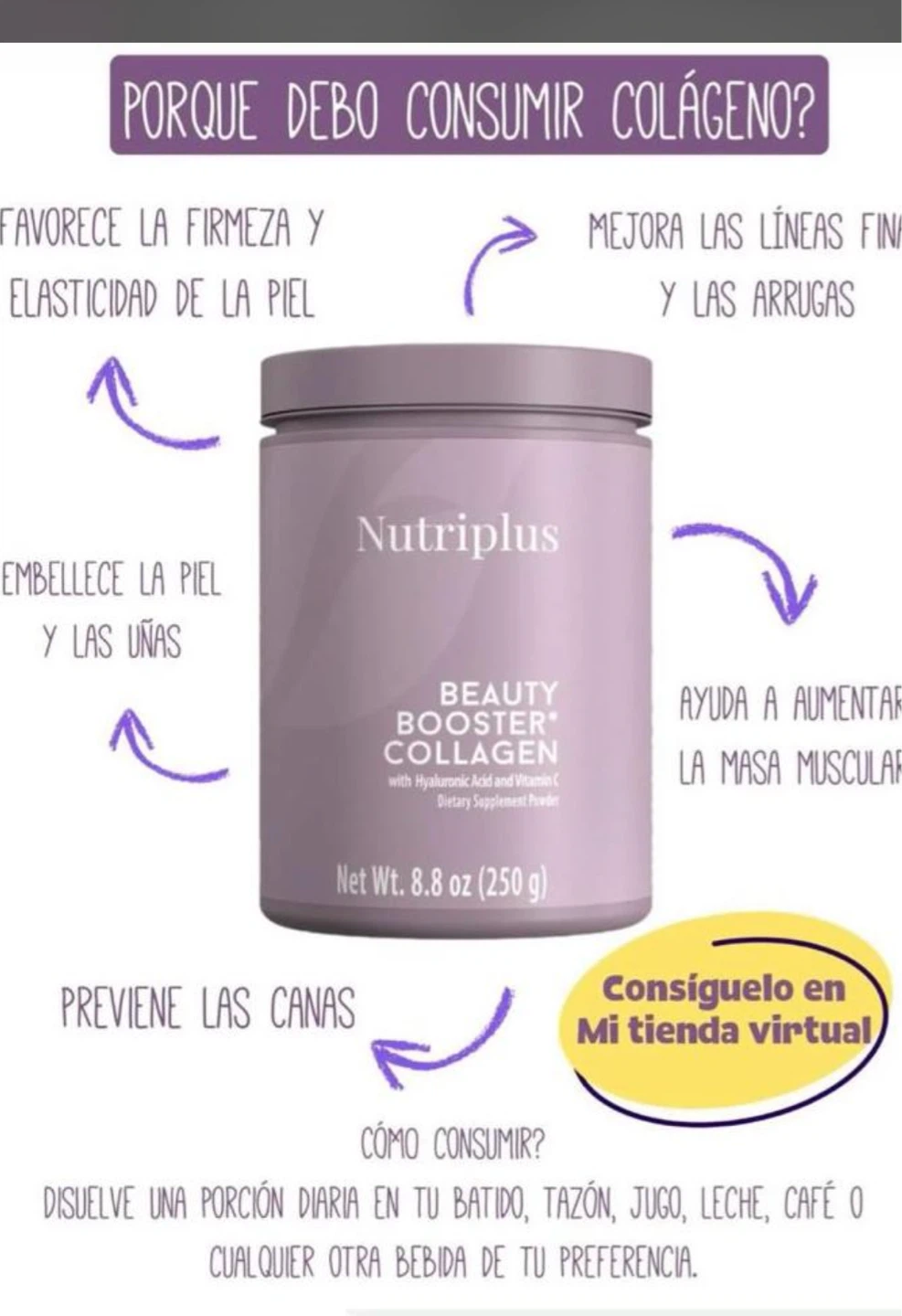 Nutriplus Spirulina & Beauty Booster Collagen