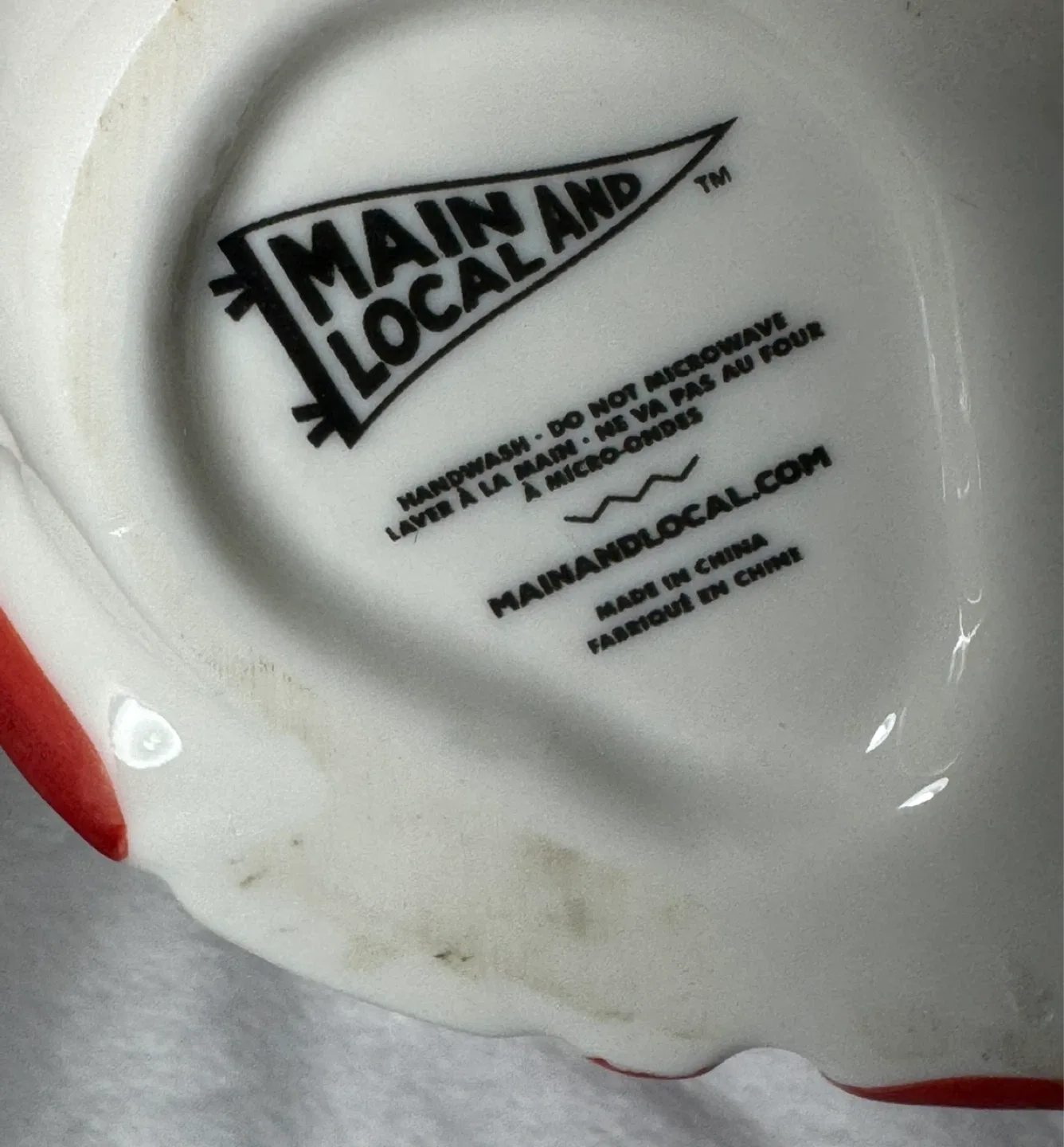 Main & Local Team Canada hockey glove coffee mug image indicator(7)