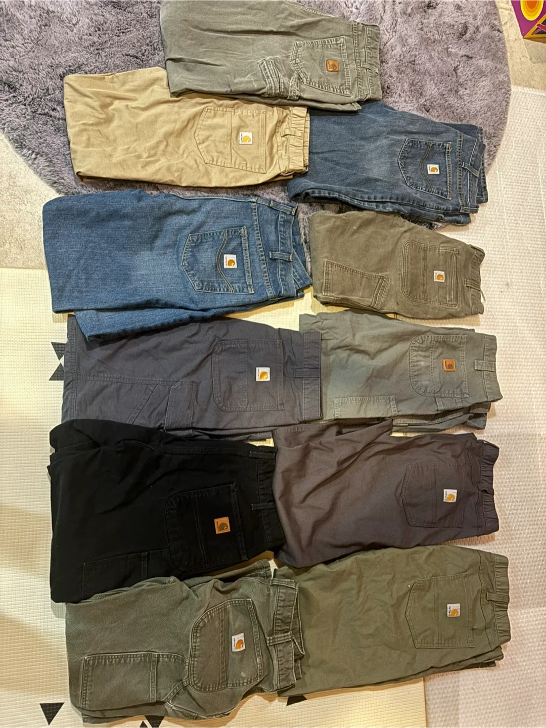 Assorted Clothing Lot - Jackets, Pants, Shoes, Hats, Shirts image indicator(7)