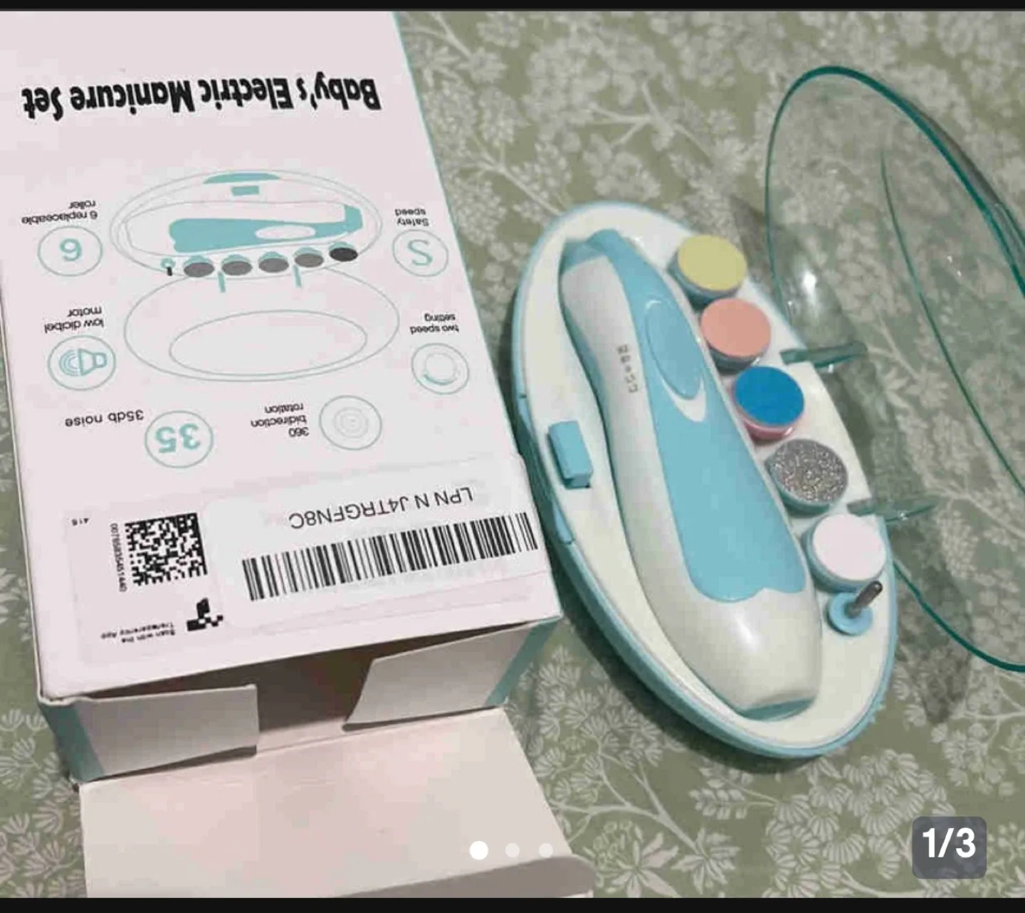 Baby's Electric Manicure Set - New in Box!