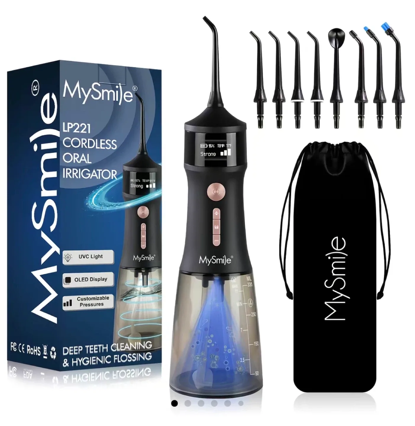 MySmile LP221 Cordless Oral Irrigator