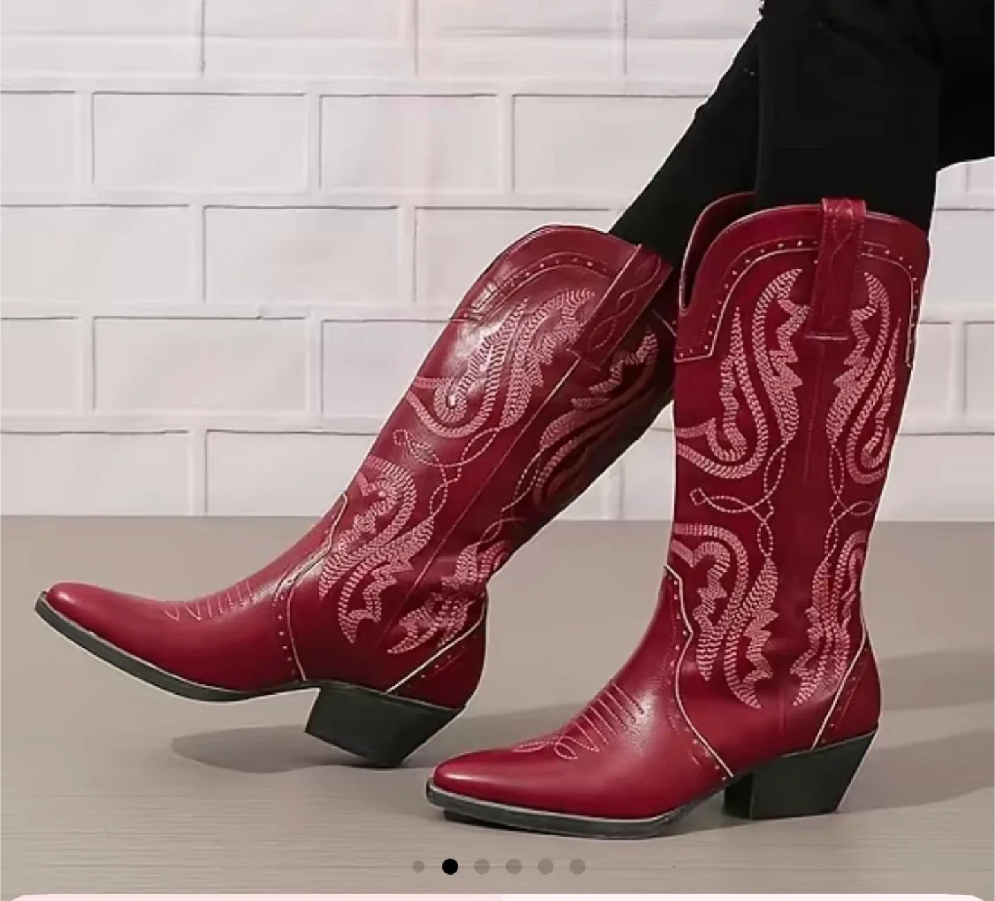 Red Cowboy Boots