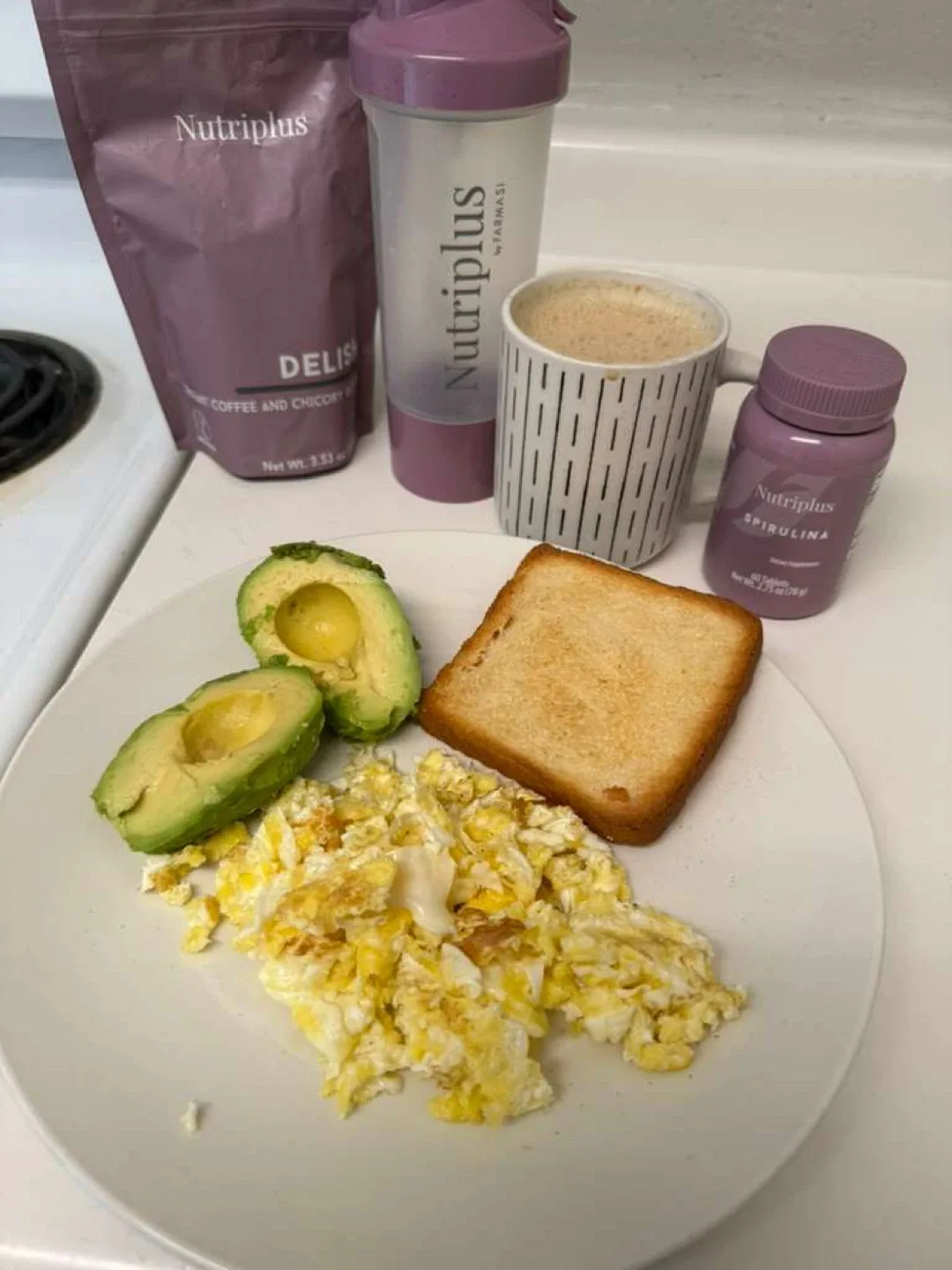 Nutriplus Delish Coffee & Spirulina