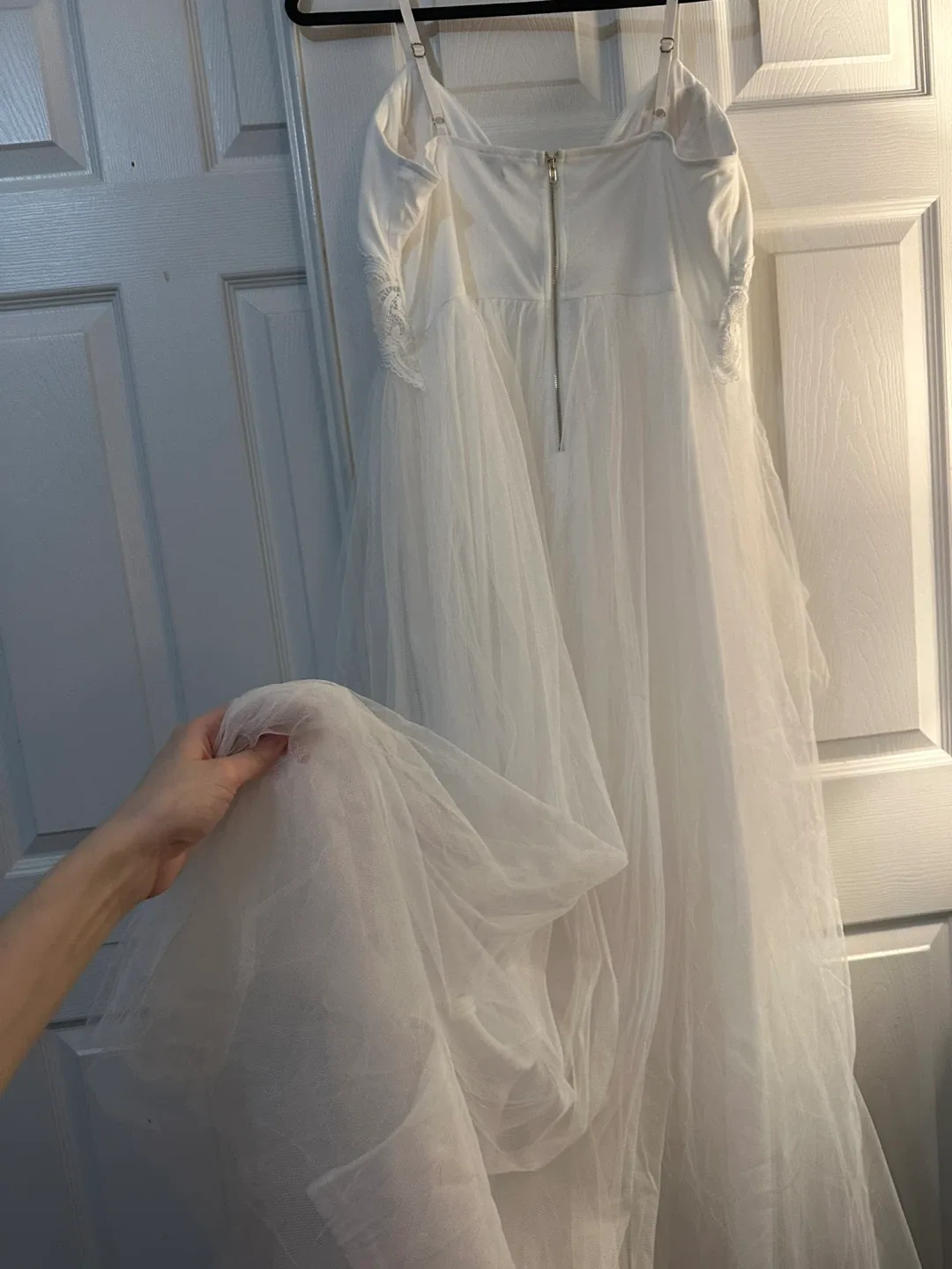 Bridal White Tulle Dress